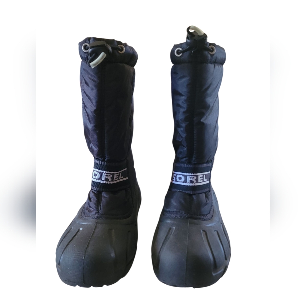 Sorel Black Insulated Snow Boots